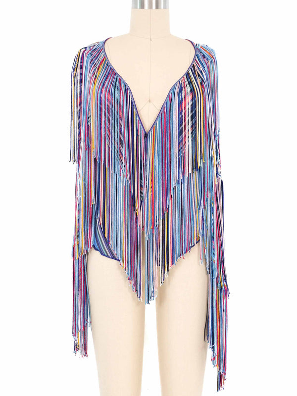 Missoni Rainbow Fringe Cardigan Jacket arcadeshops.com
