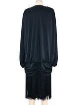 1980s Drop Waist Fringe Dress Dress arcadeshops.com