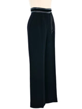 Escada Fringe Accented Trousers Bottom arcadeshops.com