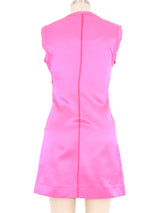 2003 Prada Hot Pink Satin Mini Dress Dress arcadeshops.com