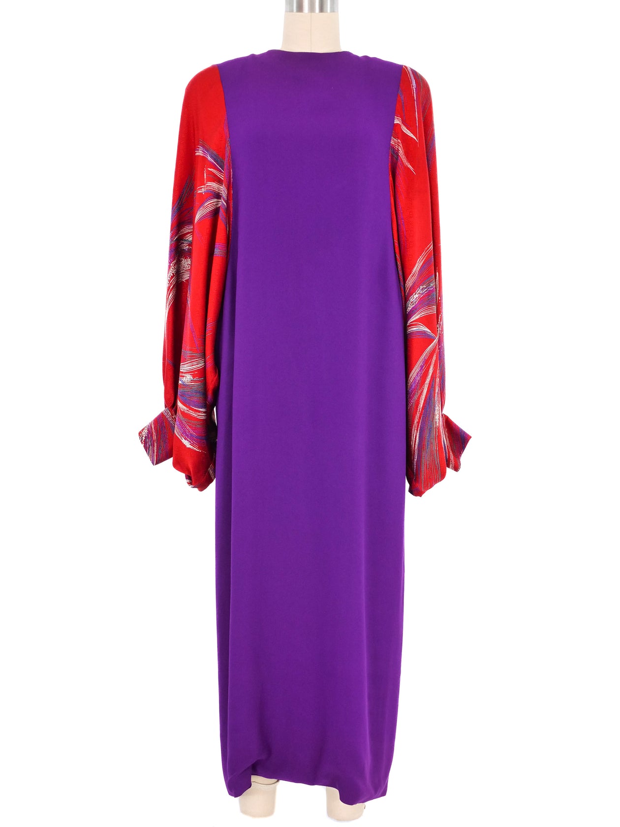 Maruscha Two Tone Balloon Sleeve Dress