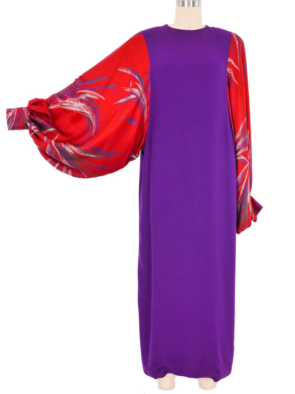 Maruscha Two Tone Balloon Sleeve Dress Dress arcadeshops.com