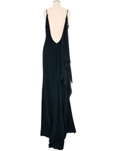 Valentino Sheer Panel Embellished Slip Dress Dress arcadeshops.com