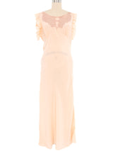 1930s Blush Slip Dress Dress arcadeshops.com