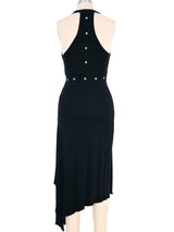 Mugler Grommet Trim Jersey Dress Dress arcadeshops.com