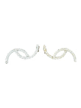 Richard Kerr Rhinestone Semi Circle Earrings Accessory arcadeshops.com