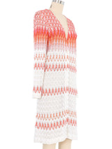 Missoni Chevron Knit Cardigan Jacket arcadeshops.com