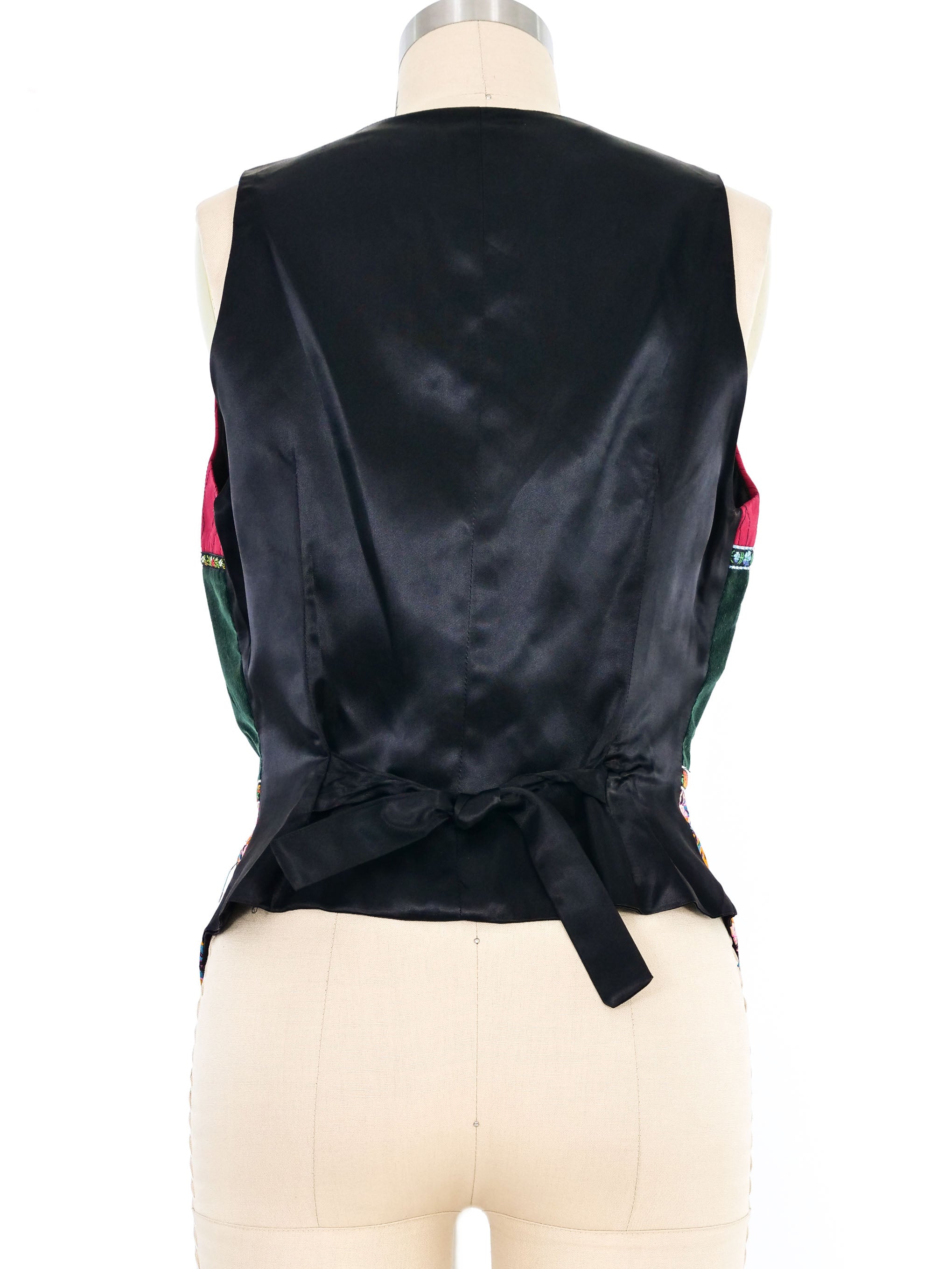 1990s Todd Oldham Patchwork Vest