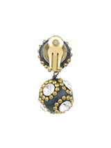 Crystal Drop Ball Earrings Accessory arcadeshops.com