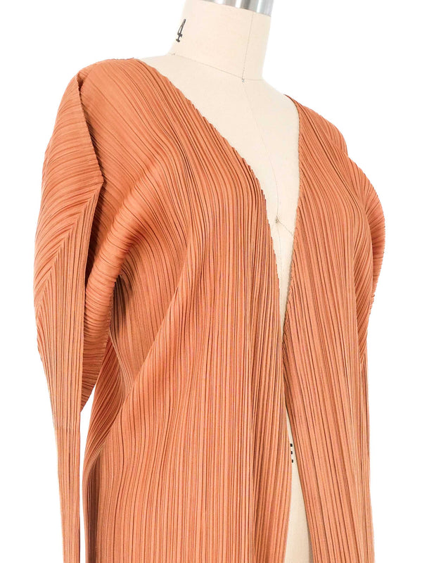 Issey Miyake Pleats Please Copper Plisse Jacket Jacket arcadeshops.com