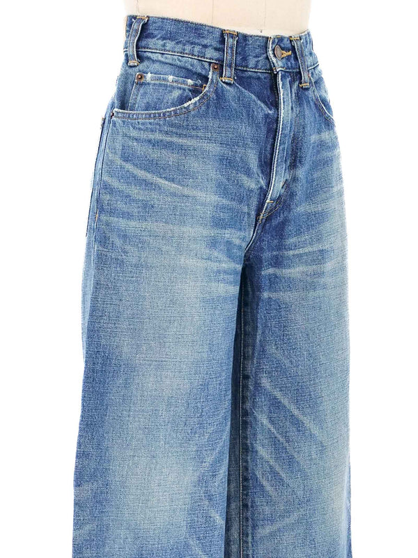 Celine Jane Wide Leg Denim Bottom arcadeshops.com