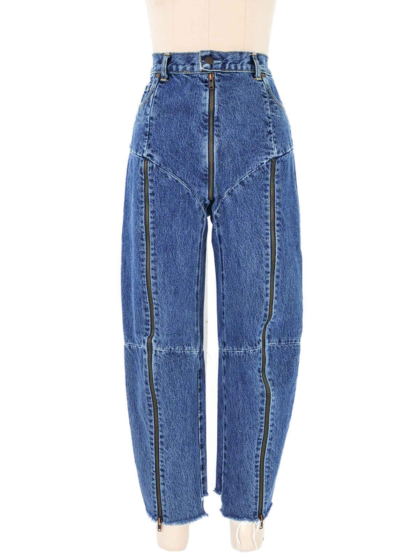 Vetements X Levis Zipper Denim Bottom arcadeshops.com