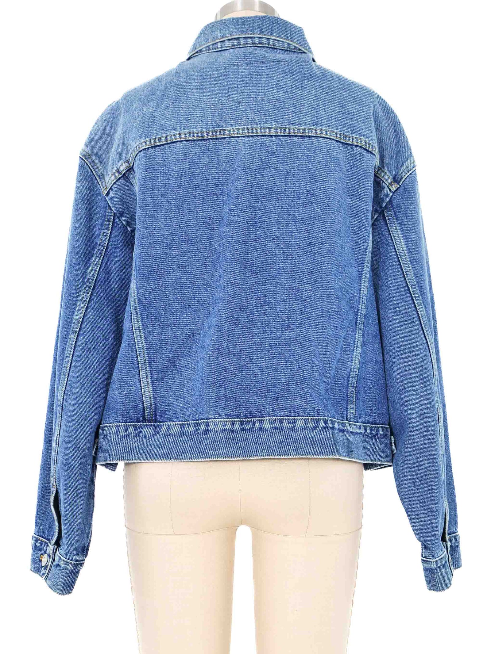 2016 Balenciaga Swing Denim Jacket