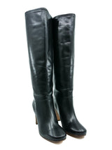 Celine Heeled Leather Boots, 37.5 Accessory arcadeshops.com