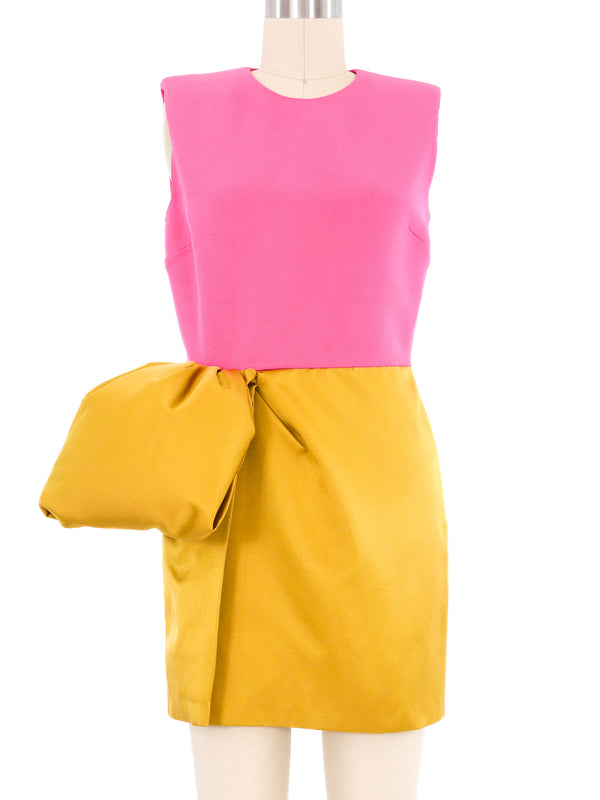 Giambattista Valli Colorblock Mini Dress Dress arcadeshops.com