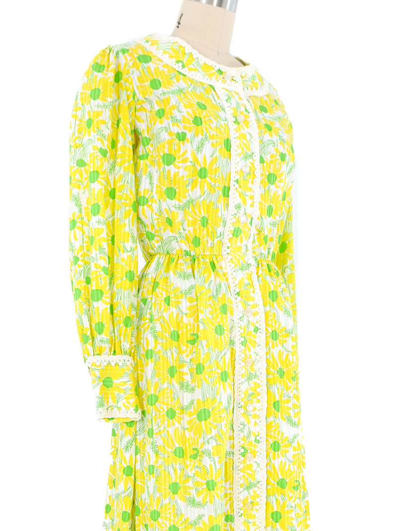 Lilly Pulitzer "The Lily" Floral Prairie Dress Dress arcadeshops.com