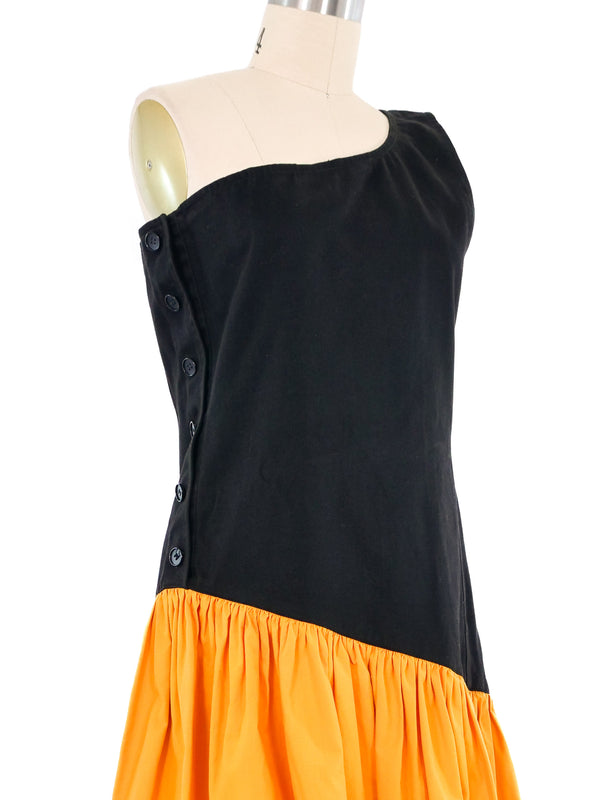 Yves Saint Laurent One Shoulder Dress Dress arcadeshops.com