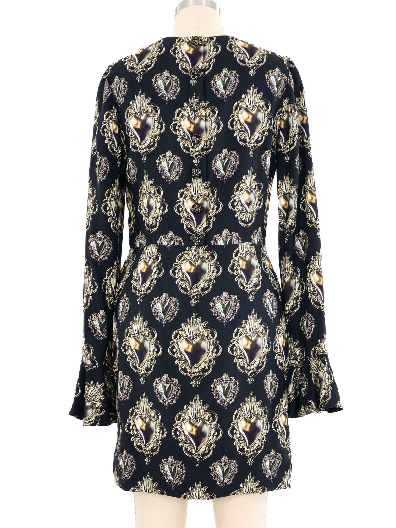 dolce&gabbana dolce and gabbana sacred heart dress