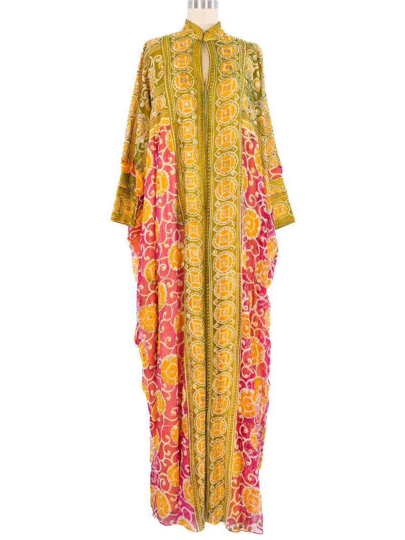 Profils du Monde Embroidered Caftan Dress arcadeshops.com