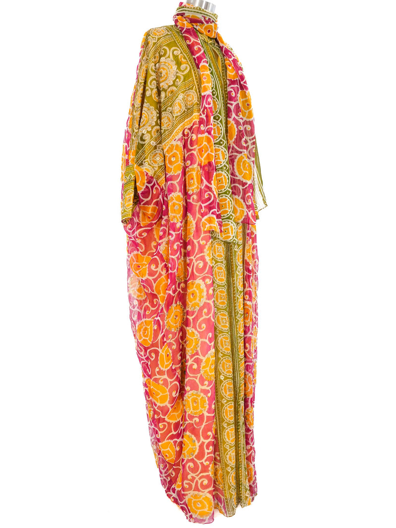 Profils du Monde Embroidered Caftan Dress arcadeshops.com