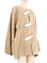 Castelbajac Belted Linen Jacket Jacket arcadeshops.com