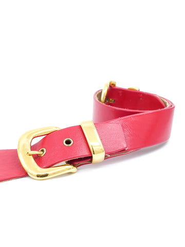 St John Cruciform Red Waist Belt display picture 2