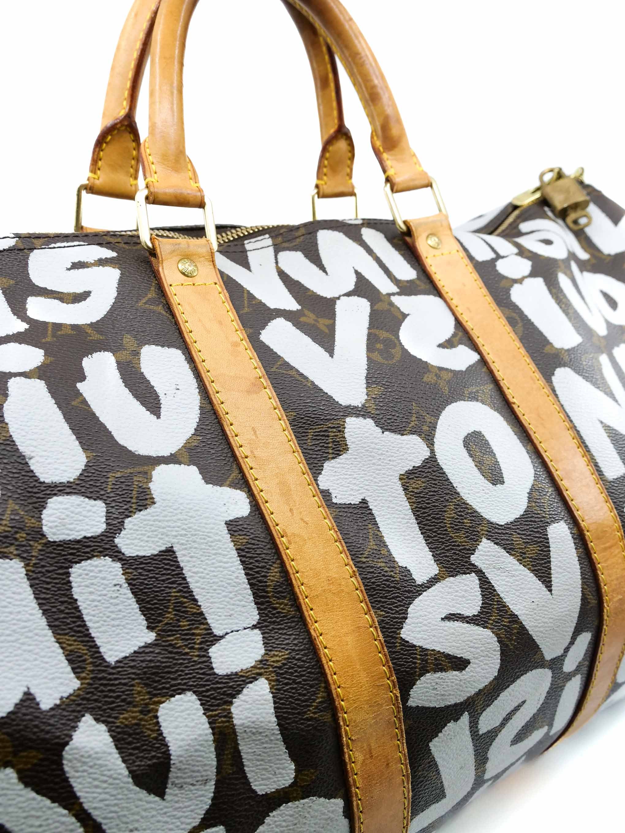 2001 Louis Vuitton Stephen Sprouse Graffiti Keepall