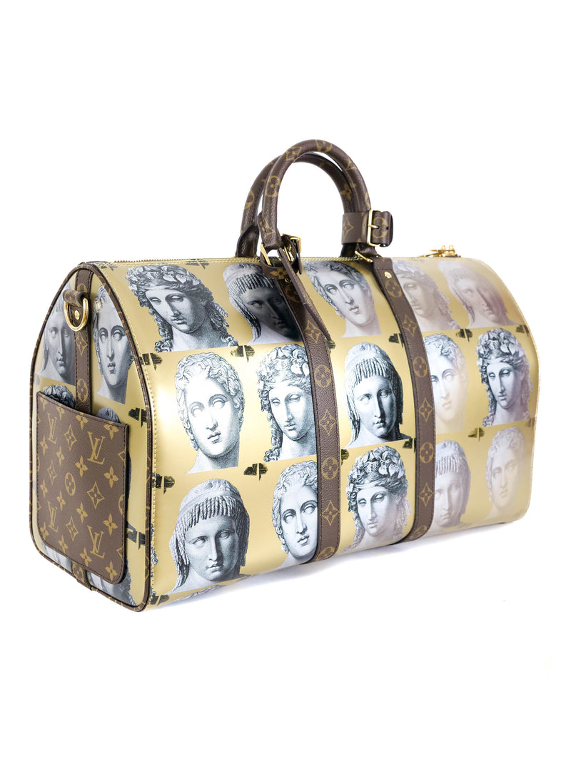 2021 Louis Vuitton Fornasetti Keepall Accessory arcadeshops.com