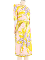 Emilio Pucci Pastel Printed Jersey Dress Dress arcadeshops.com