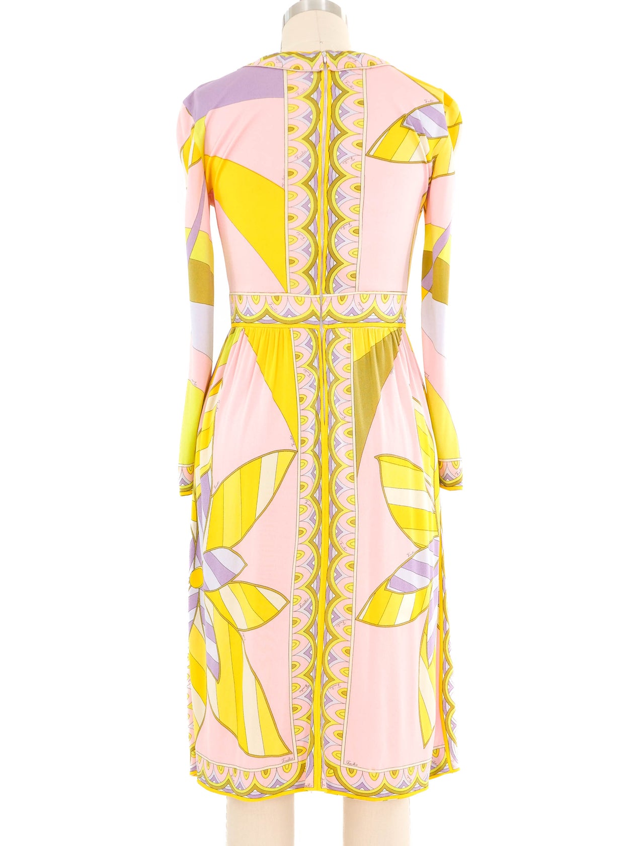Emilio Pucci Pastel Printed Jersey Dress