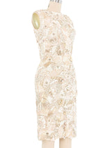 Gene Shelly Iridescent Sequin And Paillette Knit Dress Dress arcadeshops.com