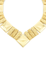 Monet Geometric Goldtone Choker Accessory arcadeshops.com