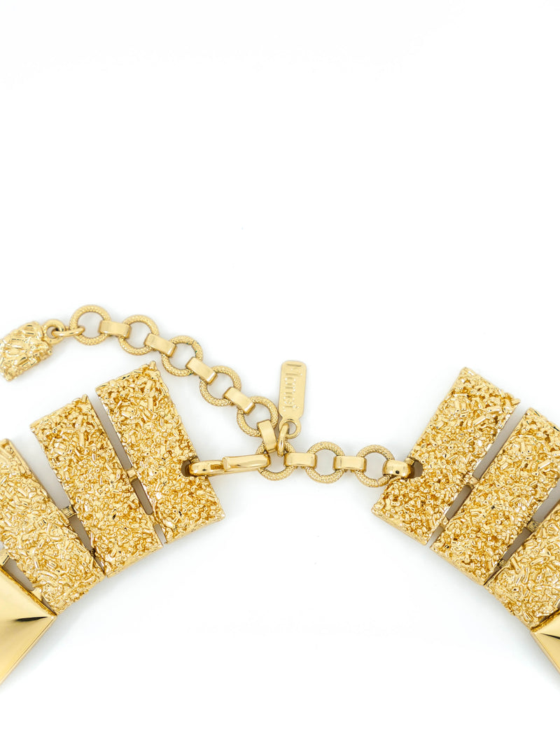 Monet Geometric Goldtone Choker Accessory arcadeshops.com