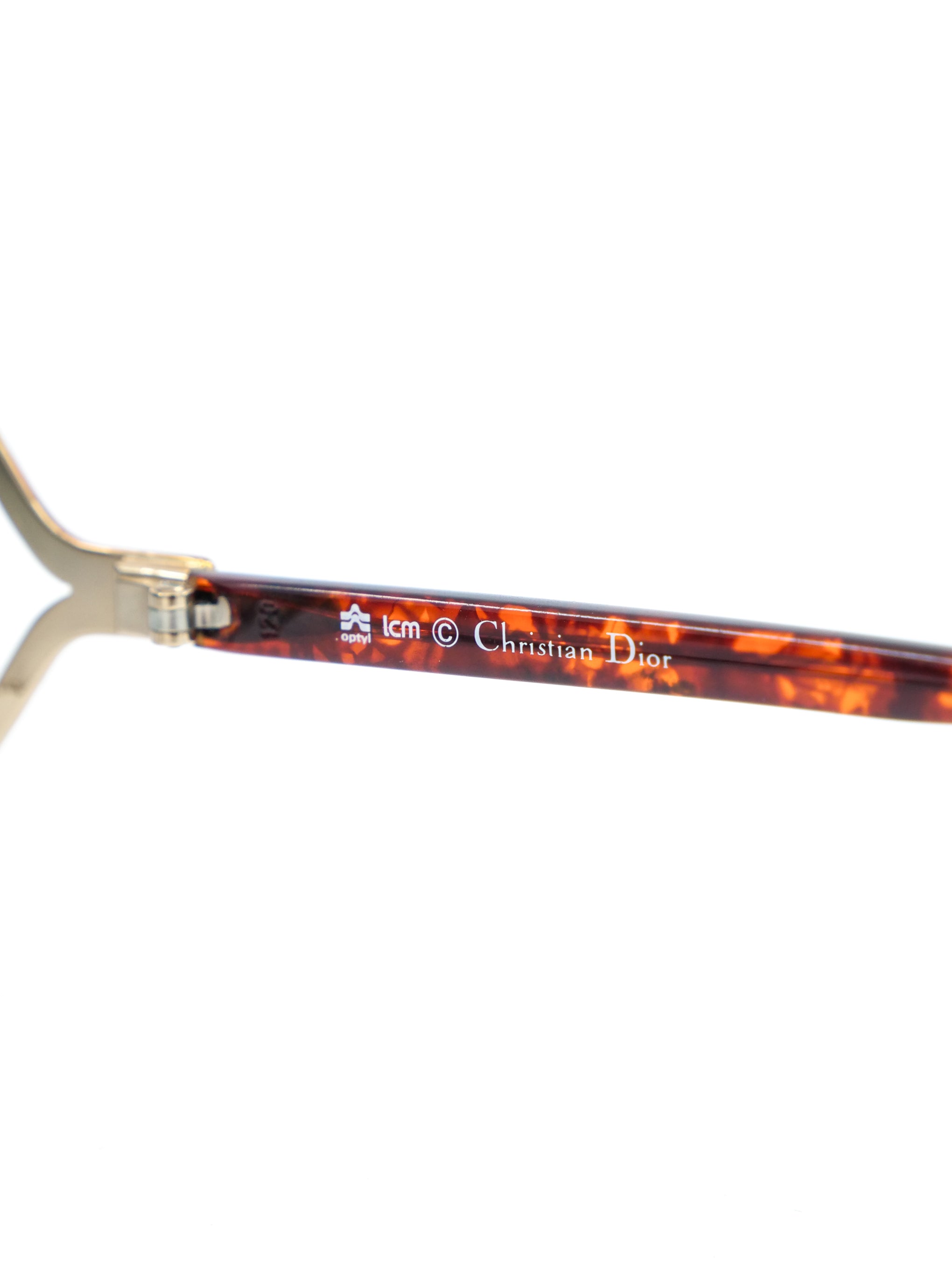 Christian Dior Tortoiseshell Butterfly Sunglasses