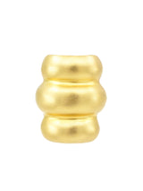 Modernist Totem Goldtone Earrings Accessory arcadeshops.com