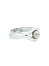 Triffari Brushed Metal Hinge Bracelet Accessory arcadeshops.com