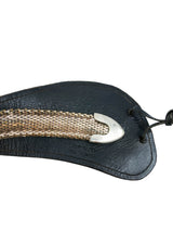 Snakechain Accented Leather Waist Belt Accessory arcadeshops.com
