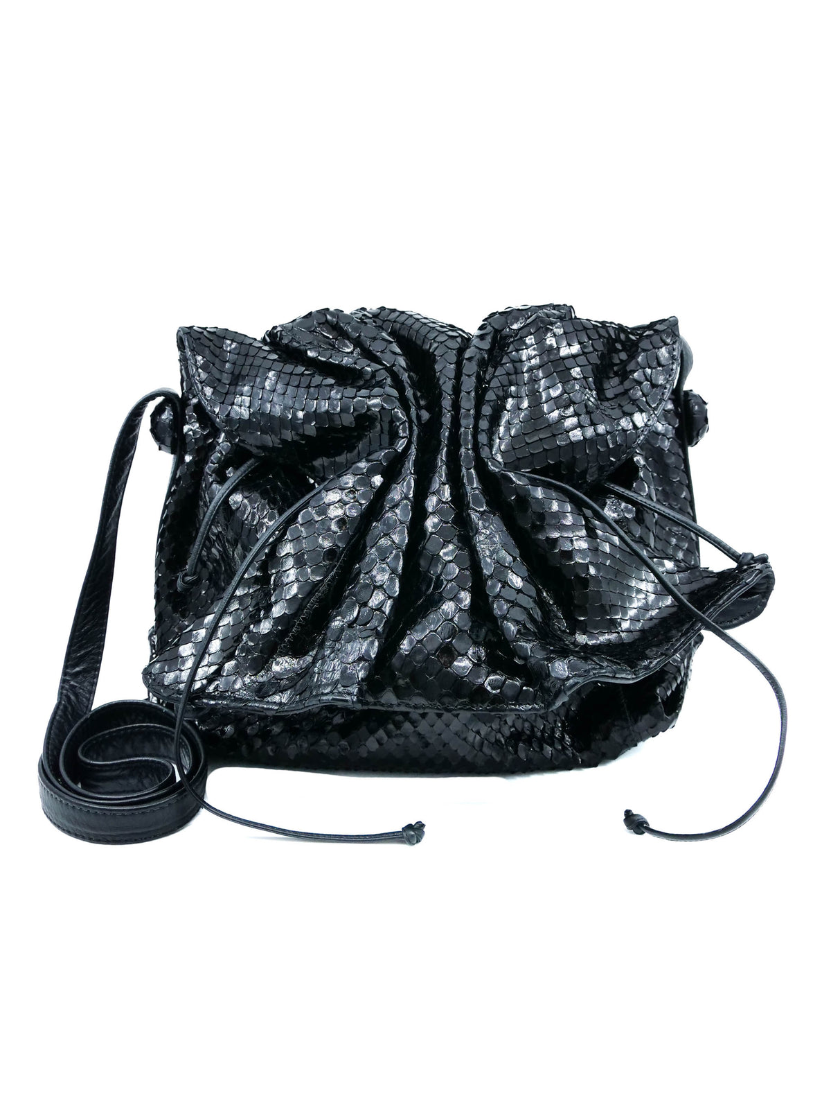 Carlos Falchi backpack great condition Carlos Falchi, 70, Dies; Turned Exotic Animal Skins Into  main image 2