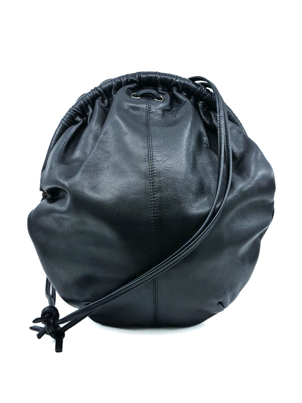 Jurgen Lehl Clamshell Leather Shoulder Bag Accessory arcadeshops.com