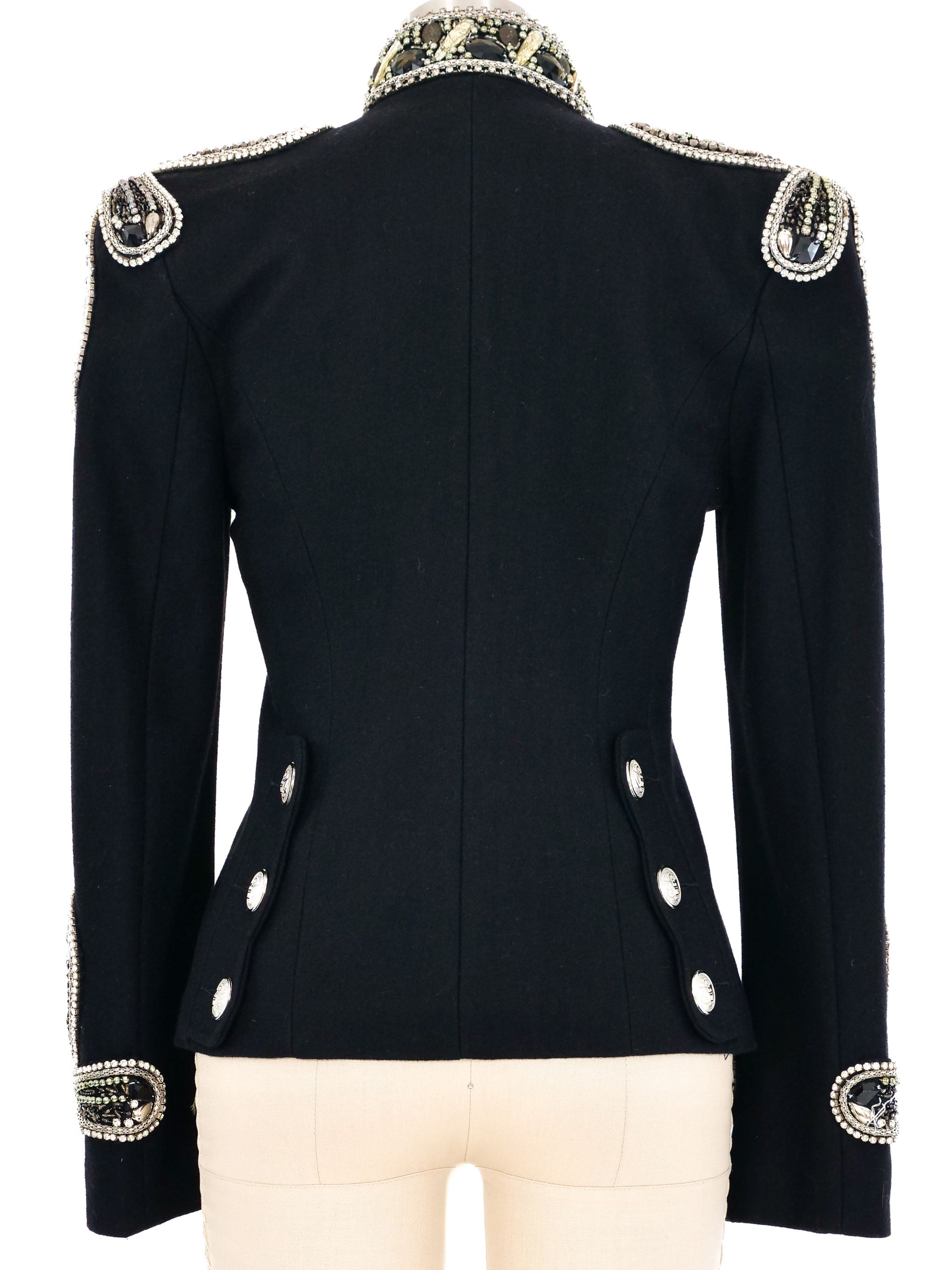 2009 Balmain Embellished Military Jacket