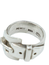 Mexican Sterling Buckle Ring Accessory arcadeshops.com