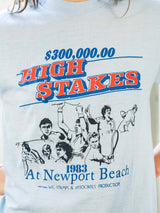 1983 High Stakes Tournament Tee T-Shirt arcadeshops.com