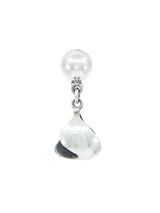 Silver Twisted Drop Earrings Accessory arcadeshops.com