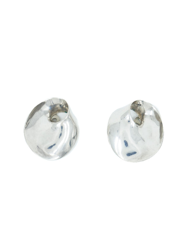 Jondell Sterling Silver Mobius Earrings