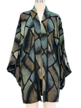 Metallic Stained Glass Kimono Jacket arcadeshops.com