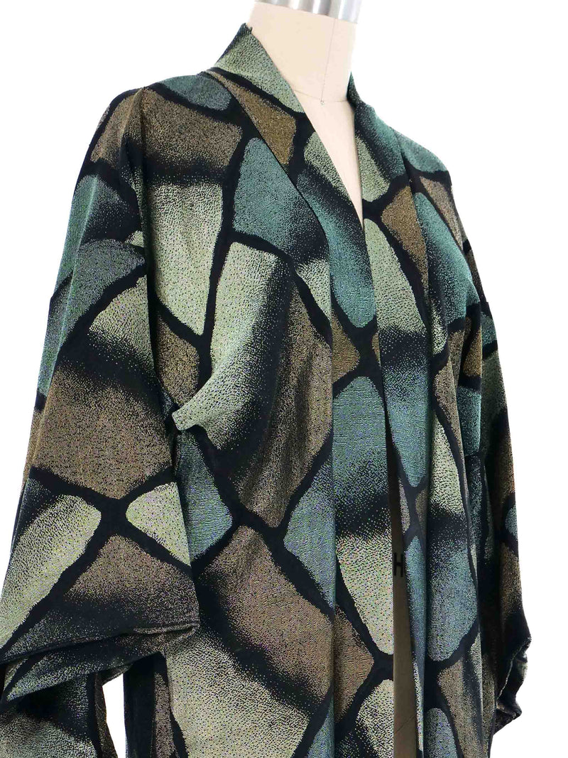 Metallic Stained Glass Kimono Jacket arcadeshops.com