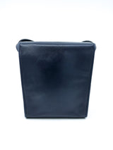 Karl Lagerfeld Structured Navy Shoulder Bag Accessory arcadeshops.com