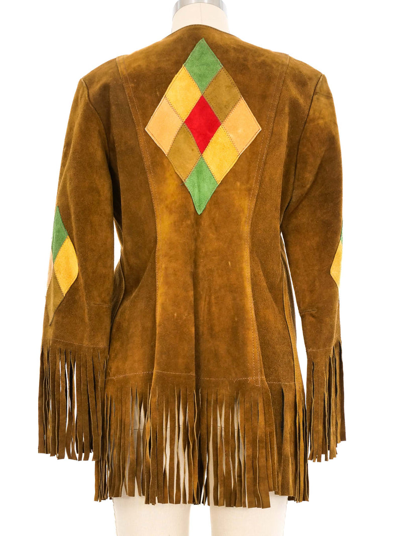 1970s Fringed Suede Jacket Jacket arcadeshops.com