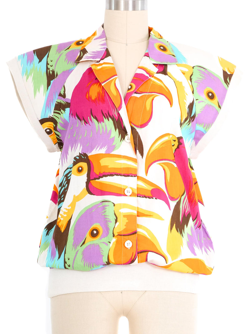 Krizia Cotton Bird Top Top arcadeshops.com