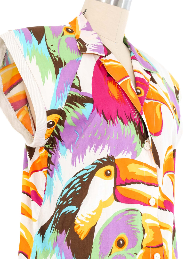 Krizia Cotton Bird Top Top arcadeshops.com
